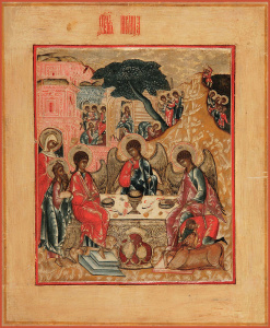 Икона Святая Троица (АРТ.01408)