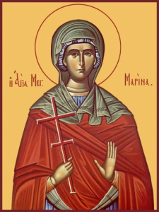 Икона Марина великомученица (АРТ.06905)