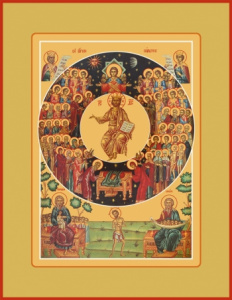 Икона Собор всех святых (АРТ.06649)