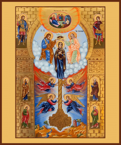 Икона Ключ вразумления, икона Божией Матери (АРТ.м0290)