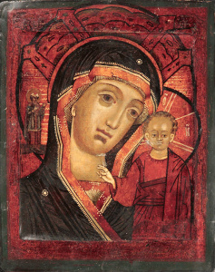 Икона Казанская икона Божией Матери (АРТ.02031)