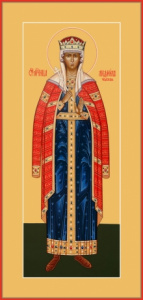 Икона Людмила мученица, княгиня чешская (АРТ.06501)