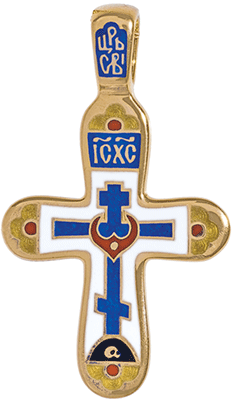 Крест «ГОЛГОФСКИЙ КРЕСТ С ЦАТОЙ. КРИПТОГРАММА ВВВВ»