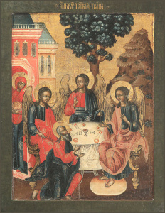 Икона Святая Троица (АРТ.01410)