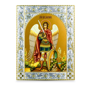 Икона Михаил Архангел в рамке 