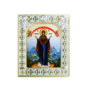 Икона Покров икона Божией Матери в рамке