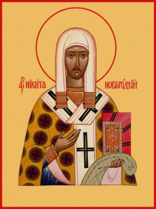 Икона Никита, епископ Новгородский святитель (АРТ.06728)