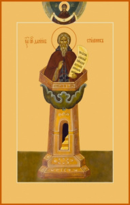 Икона Даниил Столпник преподобный (АРТ.00061)