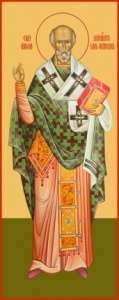 Икона Николай чудотворец, архиепископ Мир Ликийских, святитель (АРТ.06752)