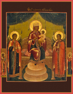 Икона Кипрская икона Божией Матери (АРТ.м0178)