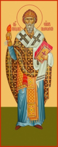Икона Спиридон Тримифунтский святитель (АРТ.06755)