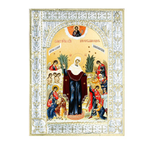 Икона Всех скорбящих Радость икона Божией Матери в рамке