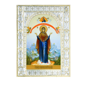 Икона Покров икона Божией Матери в рамке
