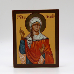Рукописная икона Св. пр. Анна 