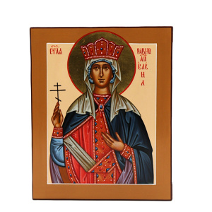 Рукописная икона Св. Елена, писаная икона 
