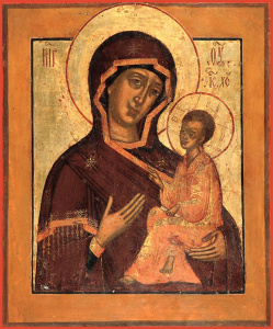 Икона Тихвинская икона Божией Матери (АРТ.02014)