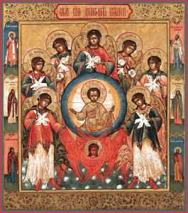 Икона Собор Архангела Михаила (АРТ.01610)