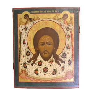 Икона Спас Нерукотворный, 1-я половина 18 века