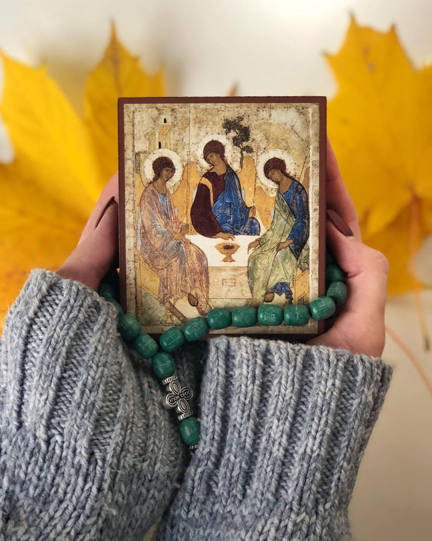 Святая Троица (Андрей Рублёв) купить в церковной лавке Данилова монастыря