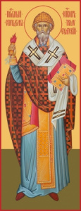 Икона Спиридон Тримифунтский святитель (АРТ.06746)