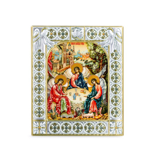 Икона Святая Троица в рамке