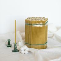 Свечи восковые церковные №80 Ø6 мм, длина 19 см, 400 шт