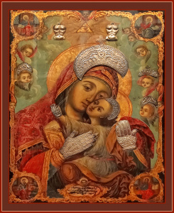 Икона Сайданайская икона Божией Матери (АРТ.м0680)