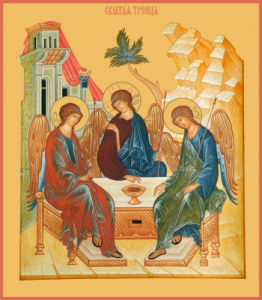 Икона Святая Троица (АРТ.00681)