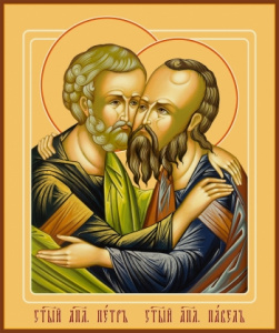 Икона Петр и Павел апостолы (АРТ.04408)
