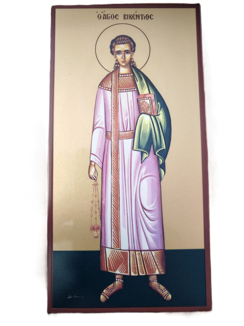 Икона Викентий Августопольский мученик – купить в один клик