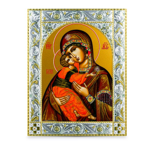 Икона Владимирская икона Божией Матери в рамке