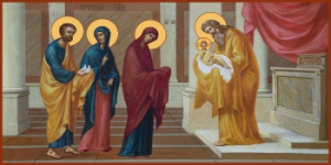 Икона Сретение Господне (АРТ.06694)