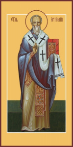 Икона Артемий (Артемон) епископ Селевкийский, Солунский святитель (АРТ.06758)