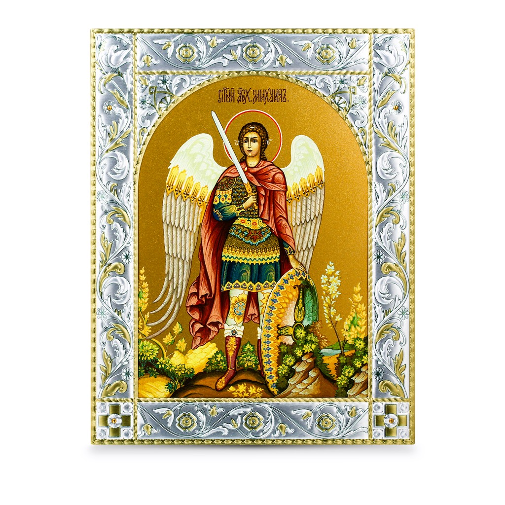 Икона Михаил Архангел в рамке – купить в один клик