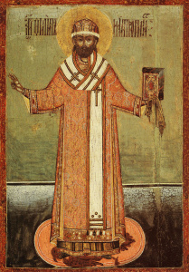 Икона Филипп, митрополит Московский, святитель, чудотворец (АРТ.03533)