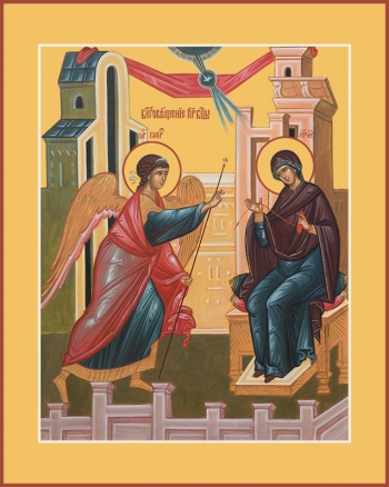 Икона Благовещение Пресвятой Богородицы (АРТ.06696)