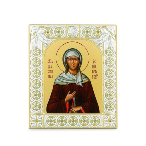 Икона Ксения Петербургская блаженная в рамке