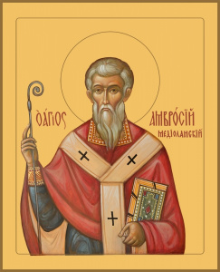 Амвросий Медиоланский, святитель