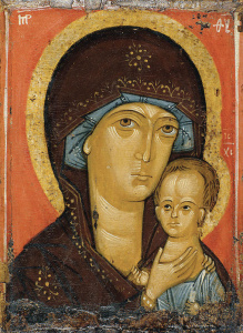 Икона Петровская икона Божией Матери (АРТ.02087)