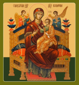 Икона Всецарица икона Божией Матери (АРТ.00398)
