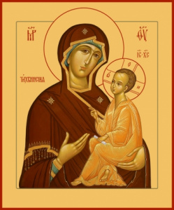 Икона Тихвинская икона Божией Матери (АРТ.06329)