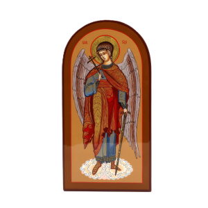 Рукописная икона Ангел Хранитель, писаная икона 