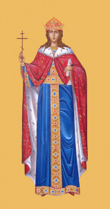 Икона Екатерина Александрийская, великомученица дева (АРТ.м0262)