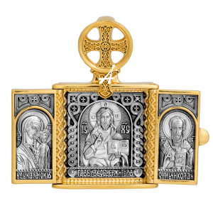 «Господь Вседержитель. Казанская икона Божией Матери. Свт. Николай Чудотворец»