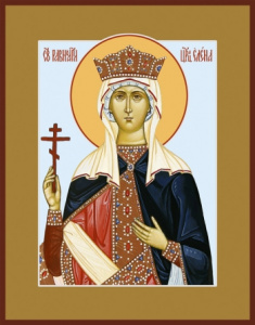 Икона Елена равноапостольная царица (АРТ.00478)