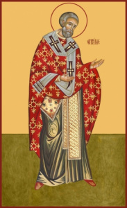 Икона Николай чудотворец, архиепископ Мир Ликийских, святитель (АРТ.00789)