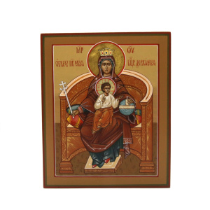 Державная икона Божией Матери, писаная икона