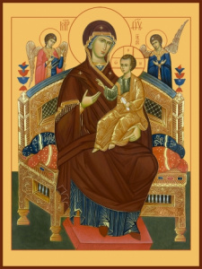 Всецарица икона Божьей Матери