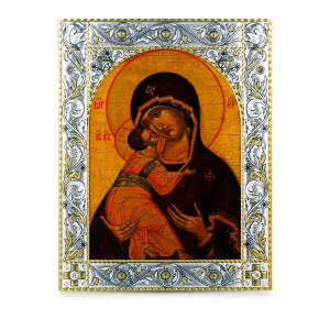 Икона Владимирская икона Божией Матери в рамке
