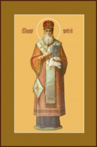 Икона Иннокентий, митрополит Московский святитель (АРТ.00733)